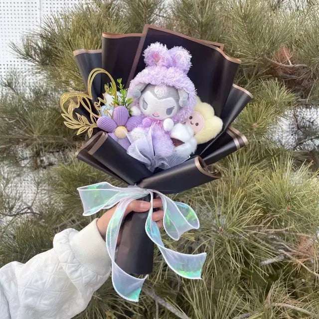 Plush Dolls Flower Bouquet