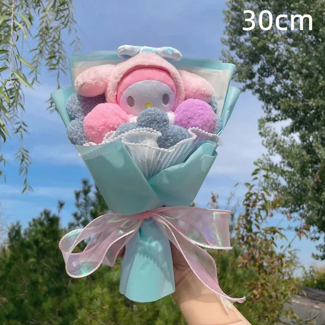 Plush Dolls Flower Bouquet
