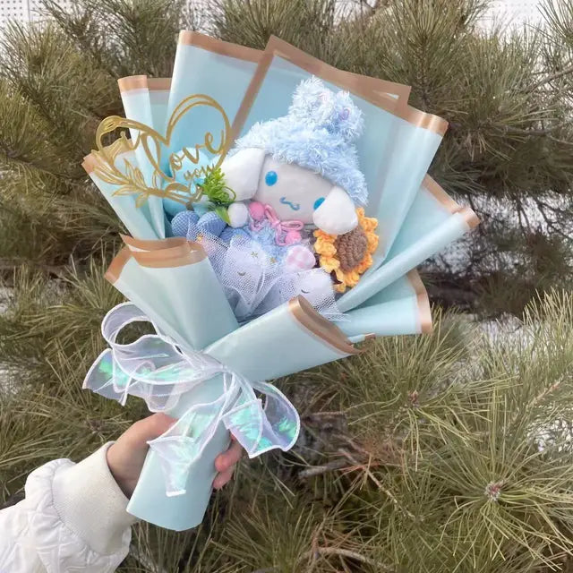 Plush Dolls Flower Bouquet