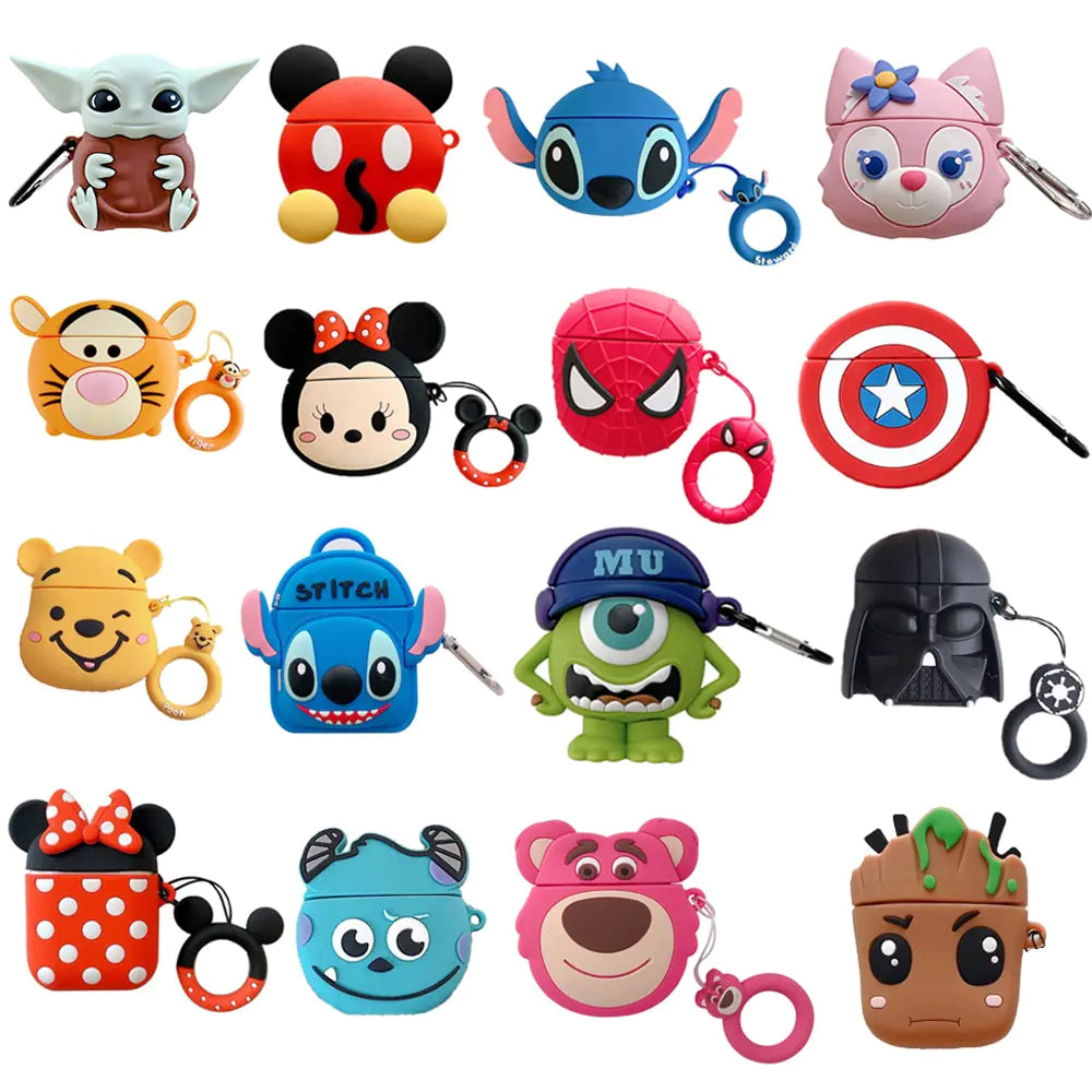 Cute Cartoon AirPods Cases