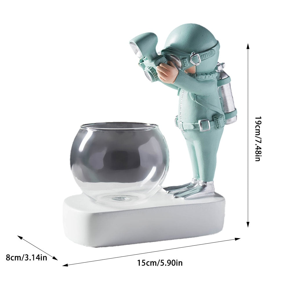 Nordic Astronaut Resin Ornaments