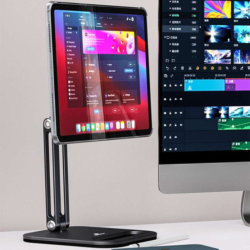 Manyetik Tablet Metal Stand Tutacağı